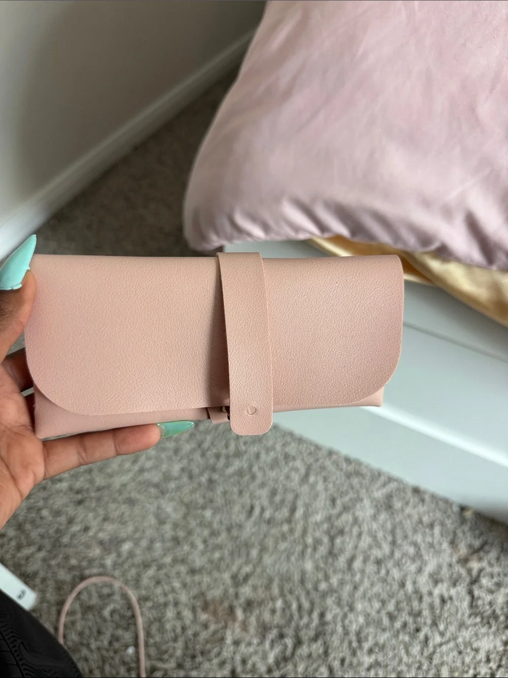 Oversized Square Sunglasses in Deep Berry Pink